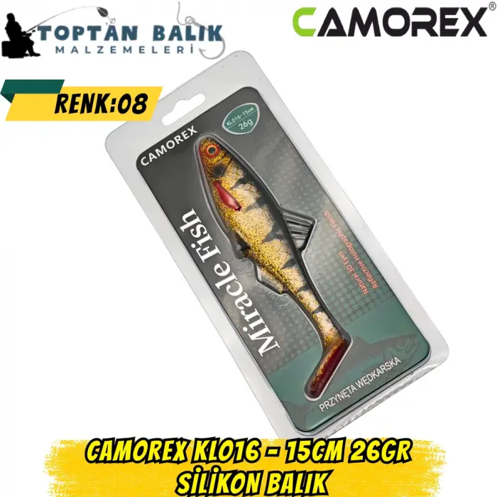 Camorex KL-06 15cm 26gr Silikon Balık (Renk: 8)