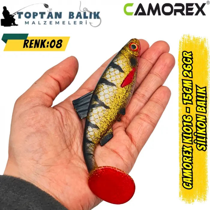 Camorex KL-06 15cm 26gr Silikon Balık (Renk: 8)