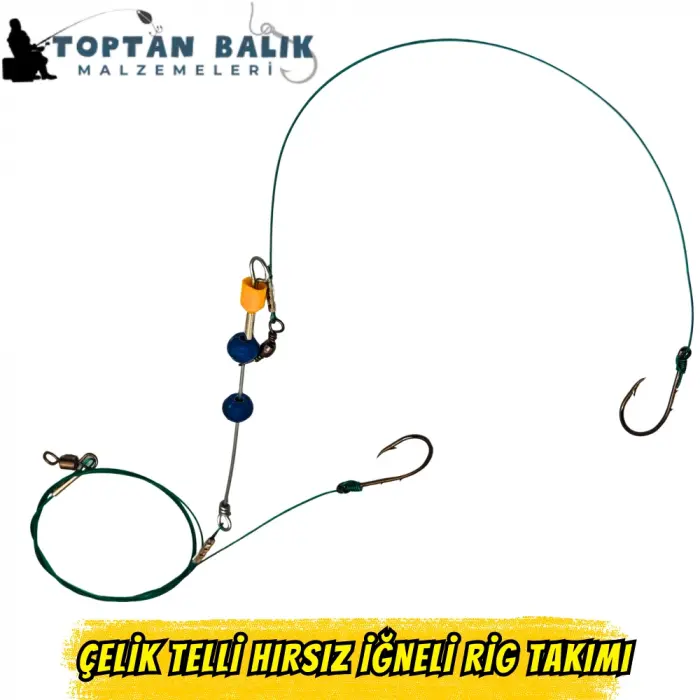 Çelik Telli Hırsız İğneli Rig Takımı (Predatör Avcı Sistemi)