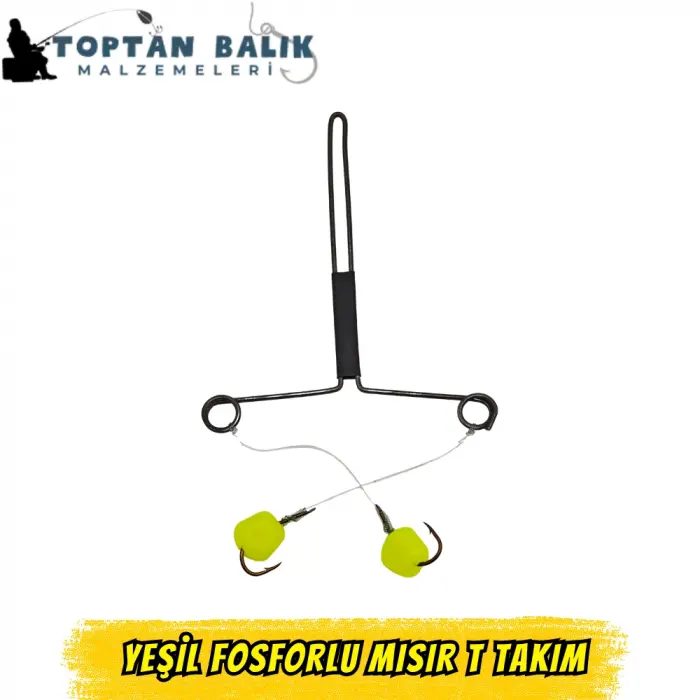 Küspe T Takım (2 İğneli, Boncuklu ve Ava Hazır)