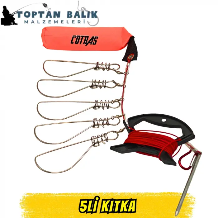 Cotras 5li Çelik Telli Balık Kıtkası