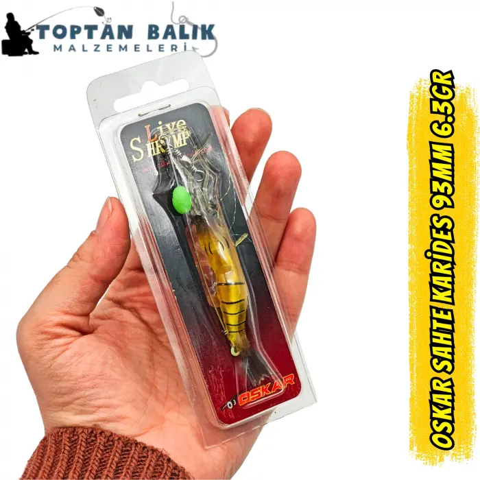 Oskar Real-Action Sahte Karides (93mm / 6.3gr)