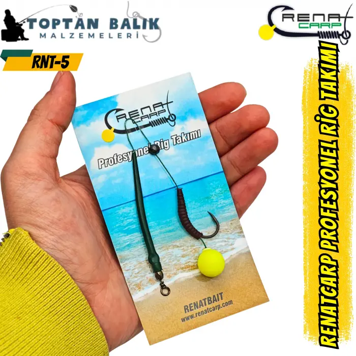 Renat Carp Profesyonel Hazır Rig Takımı - Pop-Up Serisi