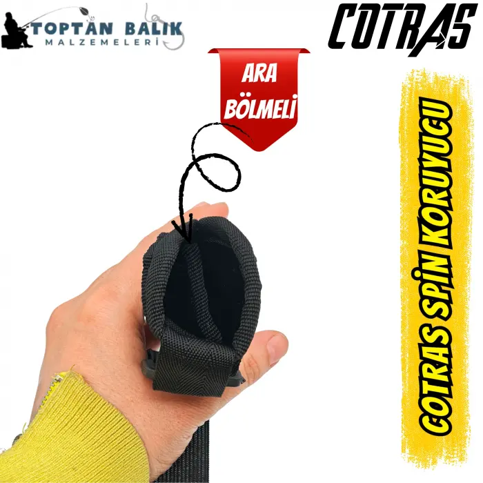 Cotras Neopren Spin Kamış Koruyucu ve Taşıma Askısı