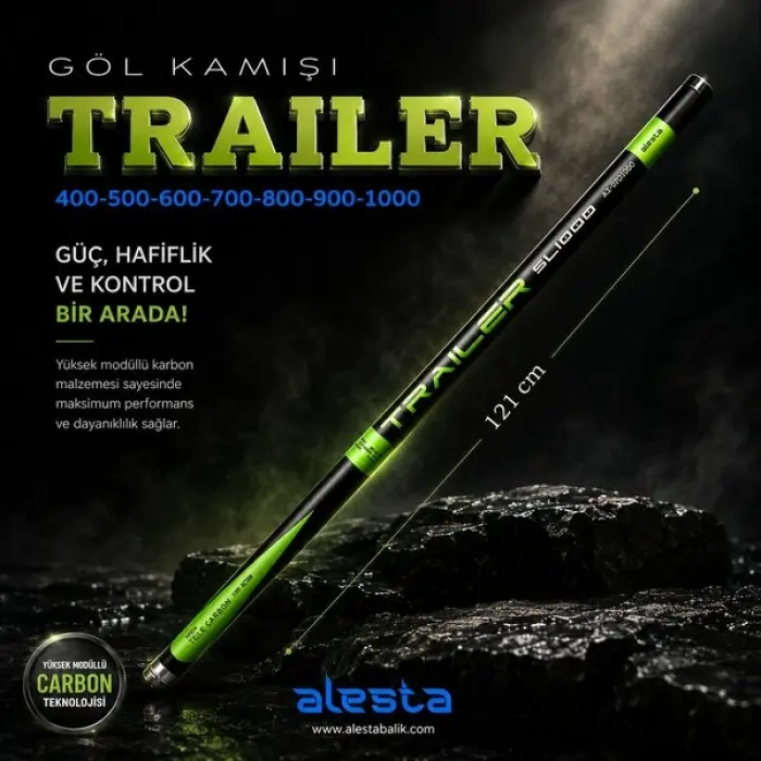 Alesta Trailer X5009 Karbon Göl Kamışı - 7 Metre