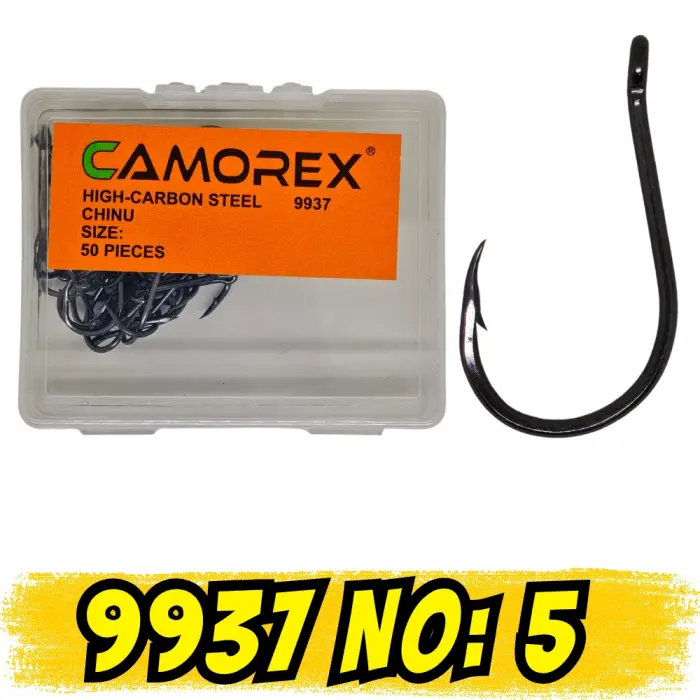 CAMOREX 9937 NO:5 DELİKLİ ÇAPRAZ İĞNE (50 ADET)