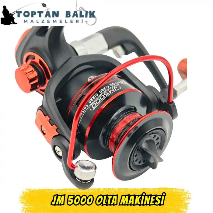JM5000 Metalik Seri 3 BB Olta Makinesi