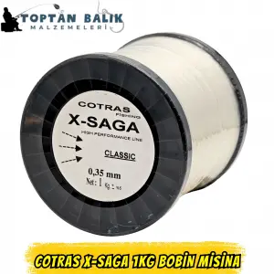 Cotras X-Saga 1kg Endüstriyel Bobin Misina