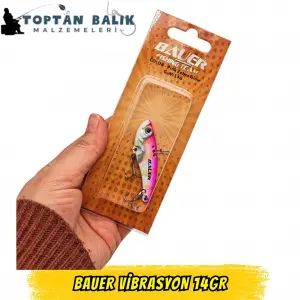 Bauer Vibrasyon 14gr - 12li Paket (Tamamı Pembe)