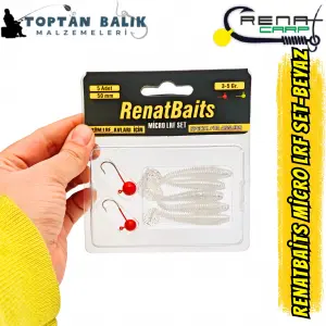 RenatBaits Micro LRF Set - İnci Beyazı