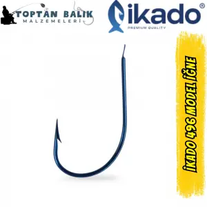 İkado 496 Serisi Profesyonel Çipura İğnesi - Black Nickel