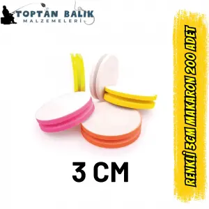 Takım Sarma Süngeri - 30mm Makaron Tipi (200lü Ekonomik Paket)