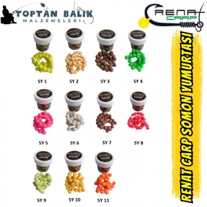Renat Carp Profesyonel Simli Somon Yumurtası - Yüzen Alabalık Yemi