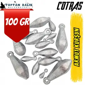 Armut Kurşun Olta Ağırlığı - 100 gr (1 kg Paket)