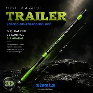 Alesta Trailer X5009 Karbon Göl Kamışı - 8 Metre