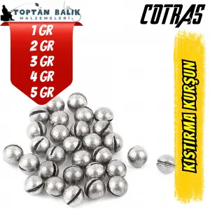 Kıstırma Kurşun Olta Ağırlığı - (1 KG Paket)