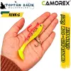 Camorex JXJ15 10cm 4lü İğneli Silikon Balık (Renk: G)