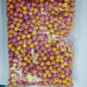 14MM Boncuk Sarı Pembeli