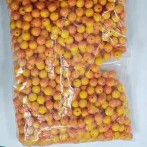 14MM Boncuk Sarıturunculu