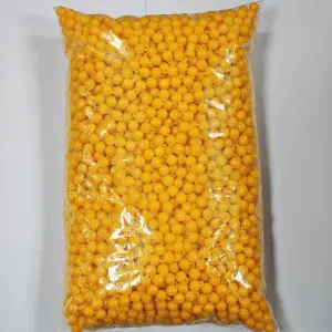 8MM Kulplu Boncuk Sarı