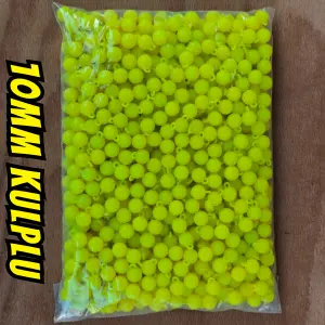 10MM KULPLU BONCUK FOSFOR YEŞİLİ
