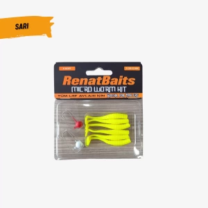 Renatbaits Sarı LRF Micro Worm Kit – Özel Set