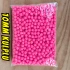 10MM KULPLU BONCUK FOSFOR PEMBE