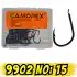 Camorex 9902 Yayın & Trofe Balık İğnesi (Numara: 15)