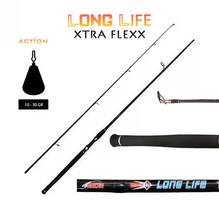 Long Life Xtra Flexx 180cm 10-30g Spin Olta Kamışı
