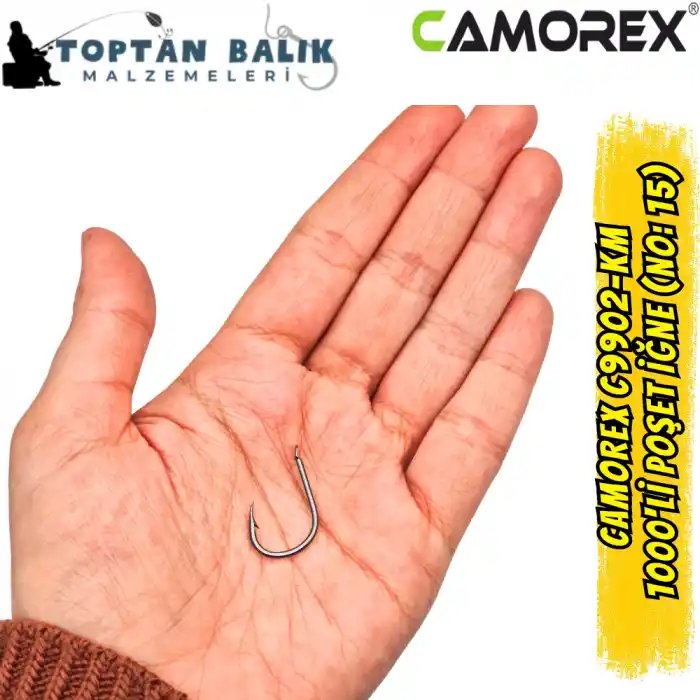 Camorex C9902-KM 1000li Poşet İğne (No: 15)