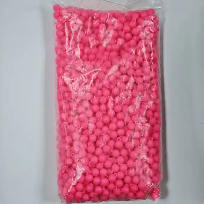 8MM Kulplu Boncuk Pembe