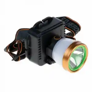 Q-max PS-810 Kafa Lambası, LED Aydınlatmalı Kafa Feneri, Multifonksiyonel 40 Watt + LED 4 Mod Çalışma