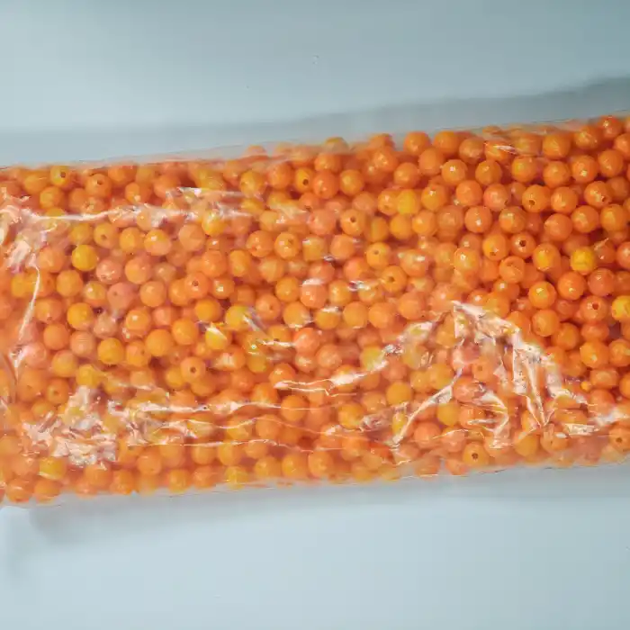 10MM Disko Boncuk Koyu Sarı-2