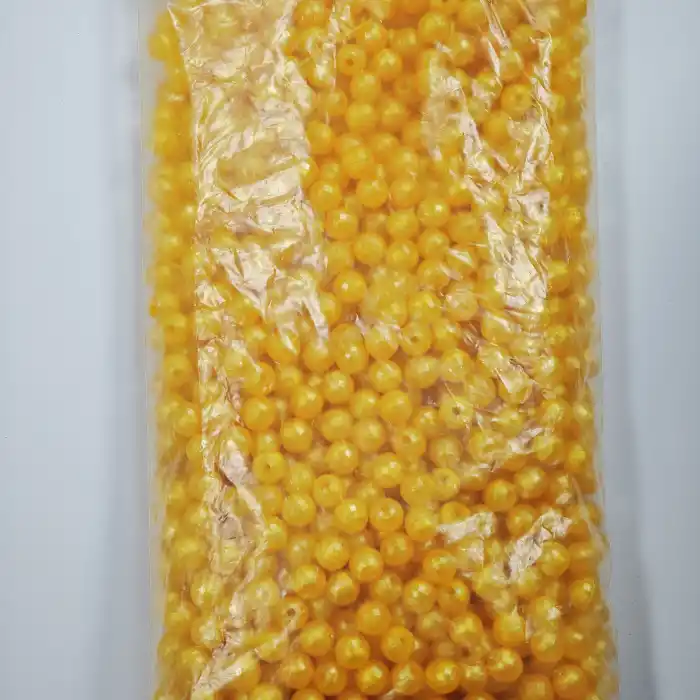 10MM Disko Boncuk Sarı-2