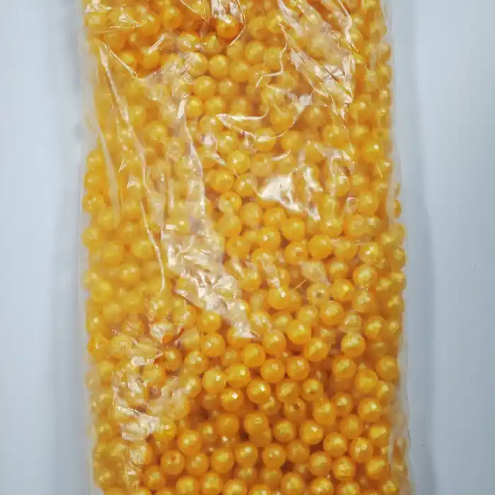 10MM Disko Boncuk Sarı-3