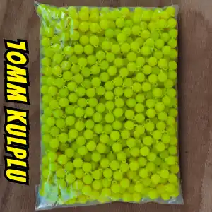 10MM KULPLU BONCUK FOSFOR YEŞİLİ