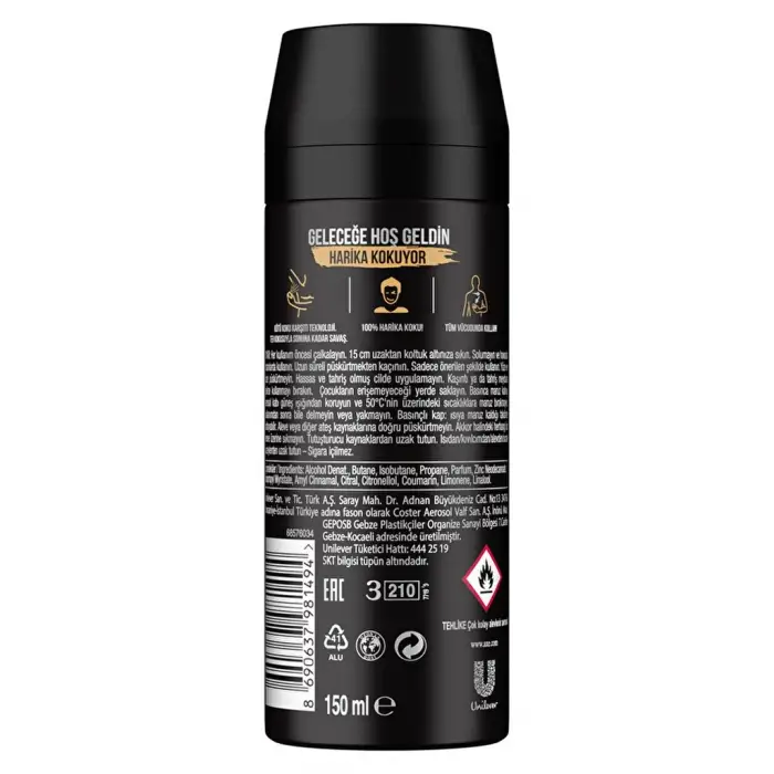 Axe Dark Temptation Erkek Deodorant Sprey 150 ml