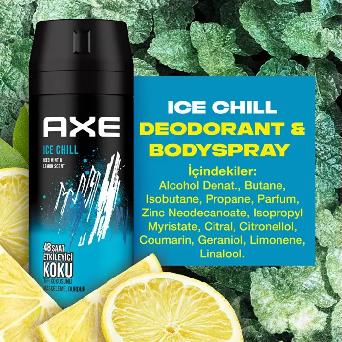 Axe Ice Chill Erkek Deodorant Sprey 150 ml