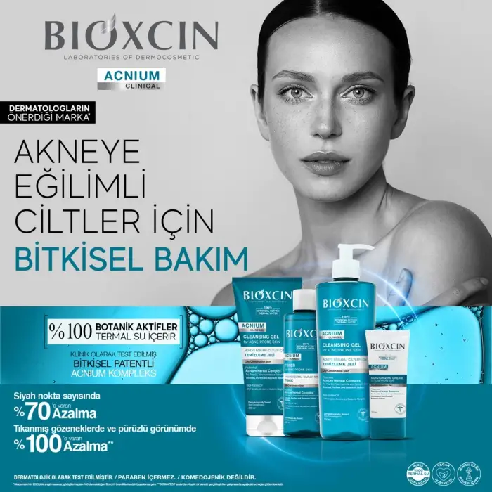 Bioxcin Acnium Yüz Yıkama Jeli 200 ml