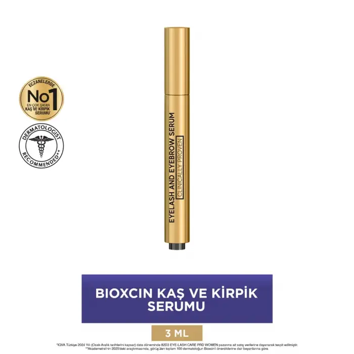 Bioxcin Kaş ve Kirpik Serumu 3 ml