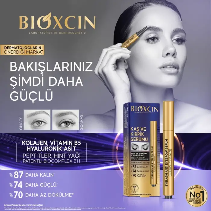 Bioxcin Kaş ve Kirpik Serumu 3 ml