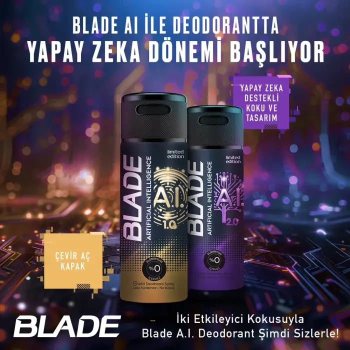 Blade A.I. 1.0 Erkek Deodorant Sprey 150 ml