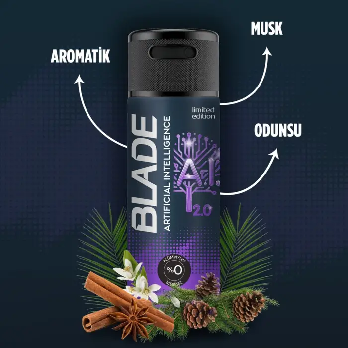 Blade A.I. 2.0 Erkek Deodorant Sprey 150 ml