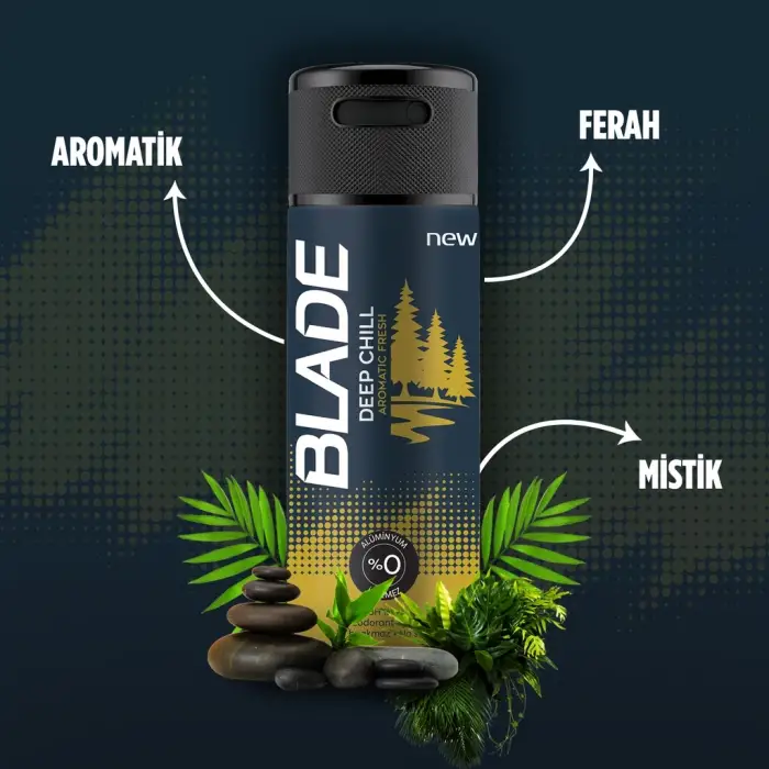 Blade Deep Chill Erkek Deodorant Sprey 150 ml