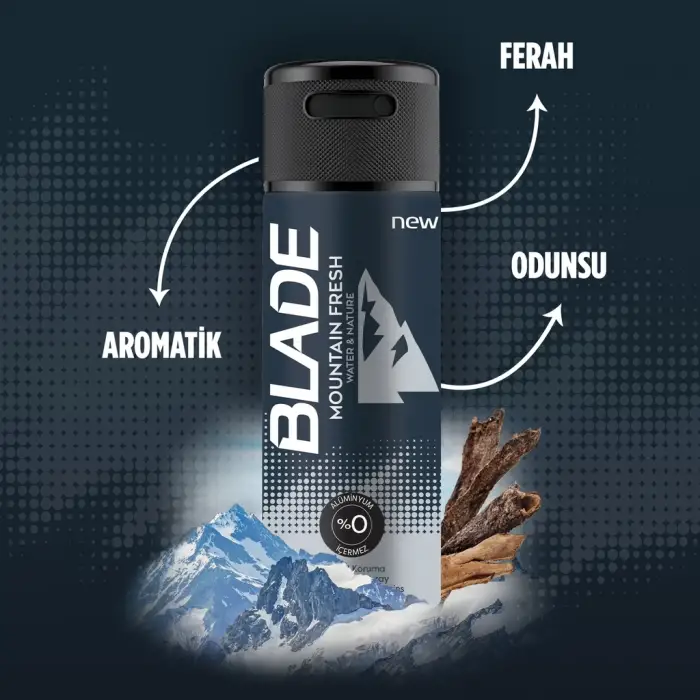 Blade Mountain Fresh Erkek Deodorant Sprey 150 ml