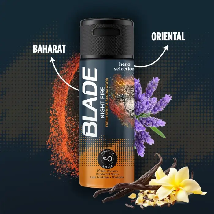 Blade Star Night Fire Erkek Deodorant Sprey 150 ml