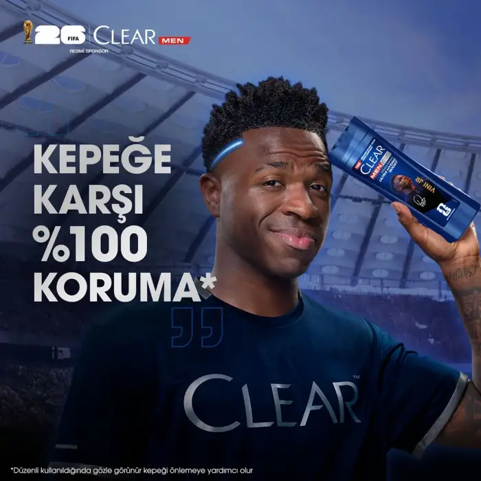 Clear Men Legends Vinicius Junior Şampuan 350 ml