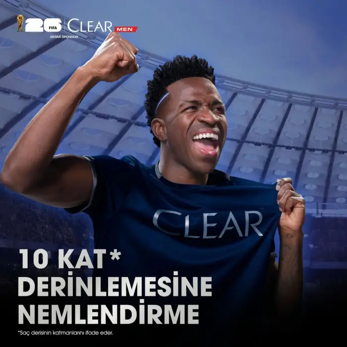 Clear Men Legends Vinicius Junior Şampuan 350 ml