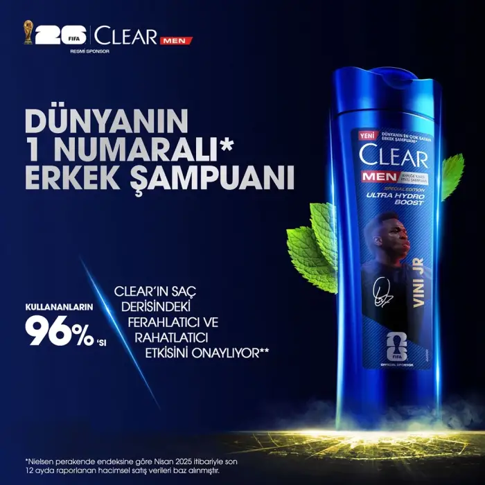 Clear Men Legends Vinicius Junior Şampuan 350 ml