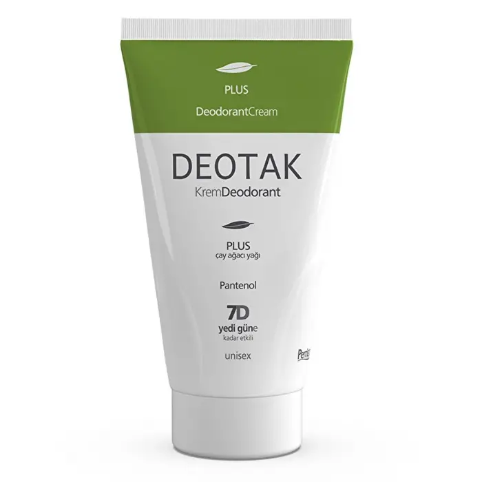 Deotak Unisex Krem Deodorant Plus 35 ml